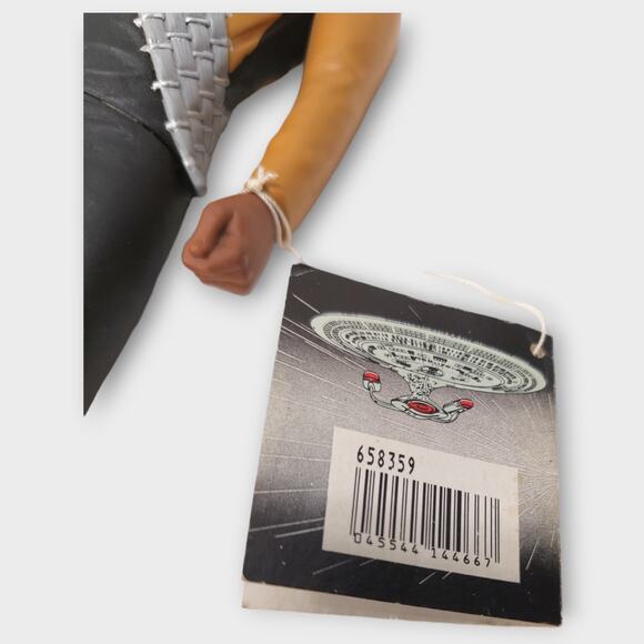 Vintage 1993 Star Trek The Next Generation Lieutenant Worf Figure 10" height - Picture 5 of 9